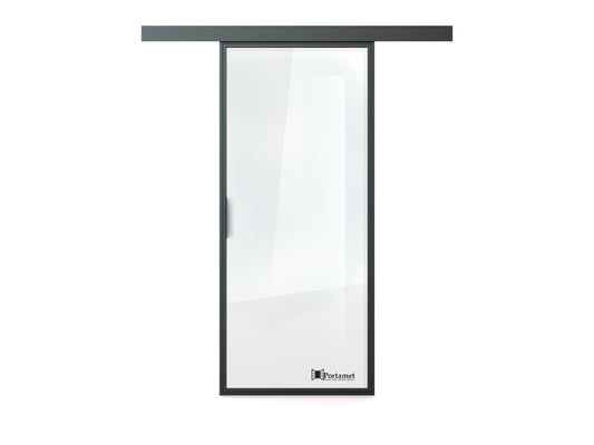 Milano Classic Single Glazed Steel Sliding Door